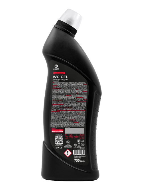 Средство для унитазов Grass WC-Gel Professional чистящее, 750мл