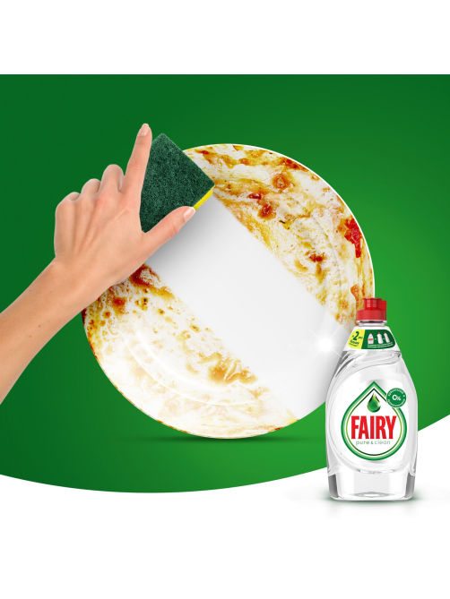 Средство для мытья посуды Fairy Pure & Clean, 650мл
