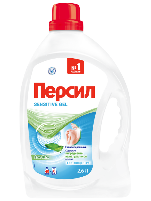 Гель для стирки Персил Sensitive, 2.6л