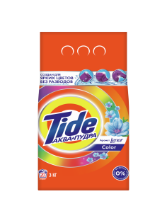 Стиральный порошок Tide Color Аромат Lenor автомат, 3кг
