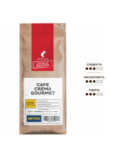 Кофе Julius Meinl Cafe Crema Gourmet в зернах, 1кг