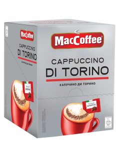 Напиток кофейный MacCoffee Cappuccino Di Torino 3в1 растворимый, 25.5г x 10 шт