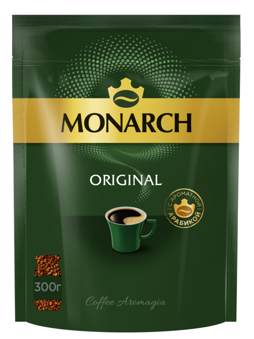 Кофе Monarch Ориджинал растворимый сублимированный, 300г