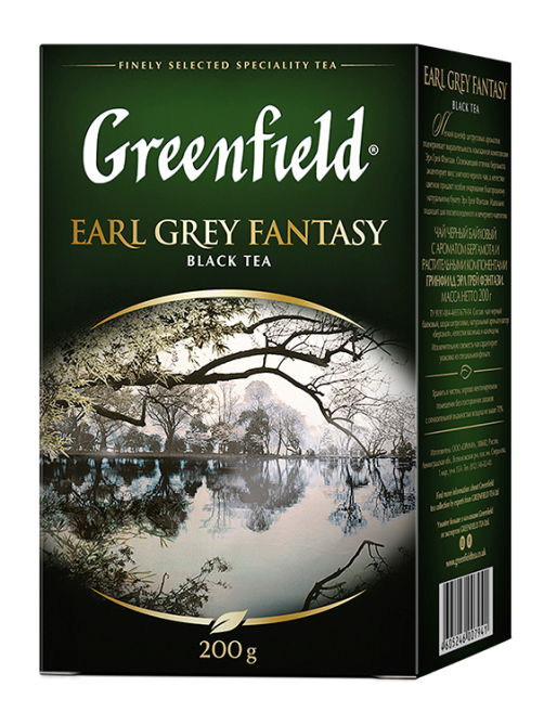 Чай Greenfield Earl Grey Fantasy черный, 200г