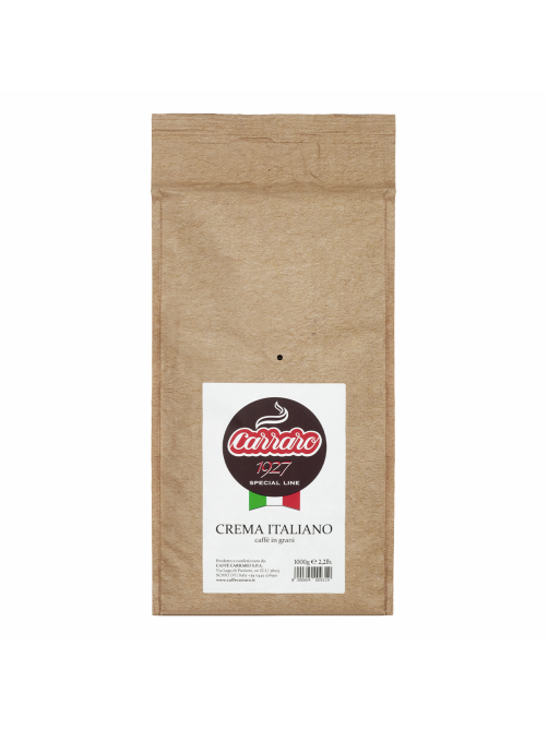 Кофе Carraro Crema Italiano в зернах, 1кг
