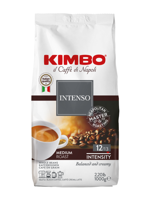 Кофе Kimbo Intenso в зернах, 1кг