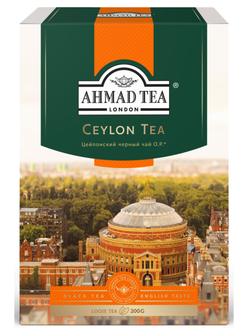 Чай Ahmad Tea Ceylon Tea Orange Pekoe черный листовой, 200г