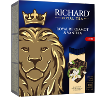 Чай черный Richard с бергамотом и цитрусом (2г x 100шт), 200г