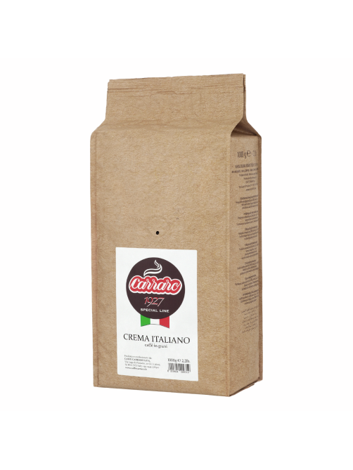 Кофе Carraro Crema Italiano в зернах, 1кг