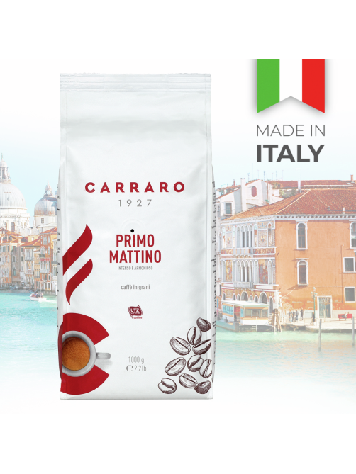 Кофе Carraro Primo Mattino в зернах, 1кг