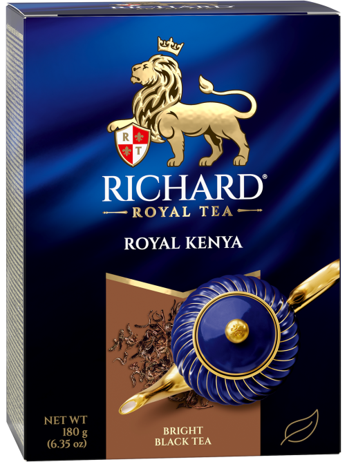 Чай Richard Royal Kenya черный крупнолистовой, 180г