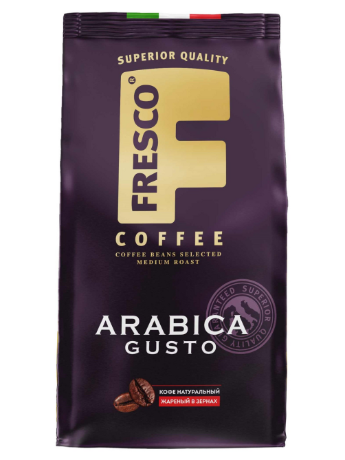 Кофе Fresco Arabica Gusto зерновой, 800г
