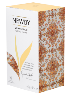 Чай травяной Newby Цветы ромашки пакетированный (1.5г x 25шт), 37.5г