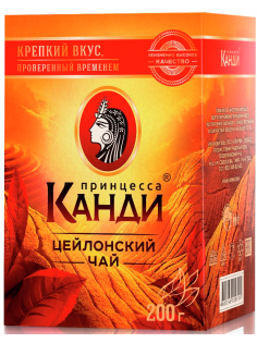 Чай Принцесса Канди Медиум черный, листовой, 200г