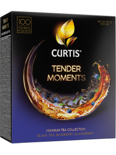 Чай черный Curtis Tender Moments пакетированный (1.5г x 100шт), 150г