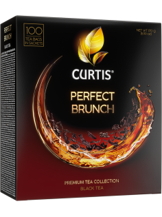 Чай черный Curtis Perfect Brunch пакетированный (1.7г x 100шт), 170г