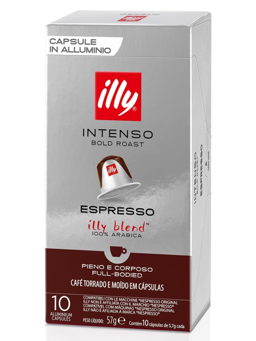 Кофе Illy Nespresso Intenso Espresso в капсулах (5.7г x 10шт), 57г