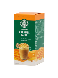 Напиток кофейный Starbucks растворимый карамельный латте (23г x 5шт), 115г
