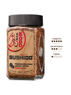 Кофе Bushido Kodo растворимый, 95г