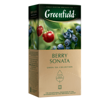 Чай зеленый Greenfield Berry Sonata (1.5г x 25шт), 37,5г