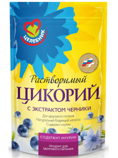 Цикорий Целебник растворимый с черникой, 85г