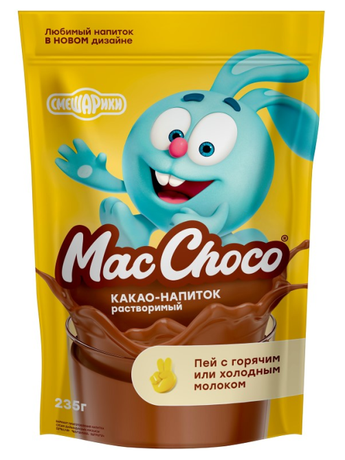 Какао-напиток MacChoco растворимый, 235г