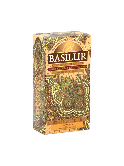 Чай черный Basilur Восточная коллекция золотой месяц (2г x 25шт), 50г
