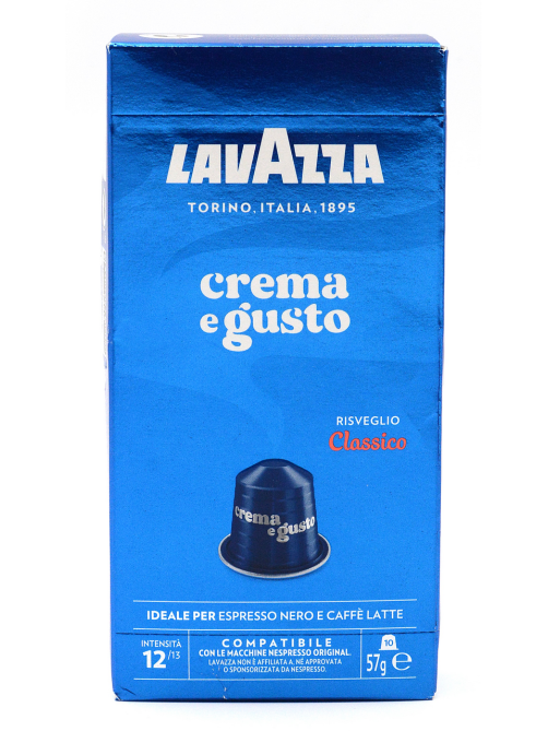Кофе в капсулах для кофемашин Lavazza Qualita Crema E Gusto Classico 10шт, 57г