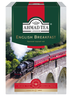 Чай Ahmad Tea English Breakfast черный листовой, 200г