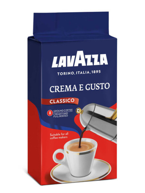 Кофе Lavazza Crema e Gusto Classico молотый, 250г