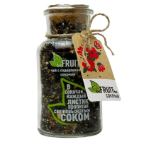 Чай черный Befruitbe Сокочай с ананасом, клубникой, мятой, медом и лимоном, 65г