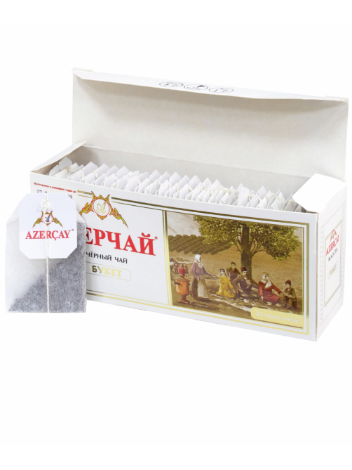 Чай Азерчай черный букет (2г x 25шт), 50г