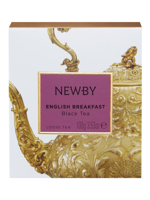 Чай Newby English Breakfast черный листовой, 100г