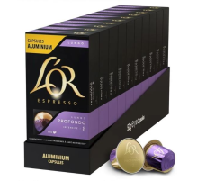 Кофе в капсулах L’or Эспрессо Лунго Профондо для кофемашин Nespresso 10шт, 52г x 10 шт