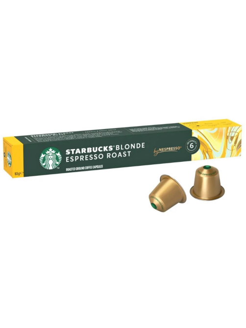Кофе в капсулах для кофемашин Starbucks Blonde Espresso Roast 10шт, 53г