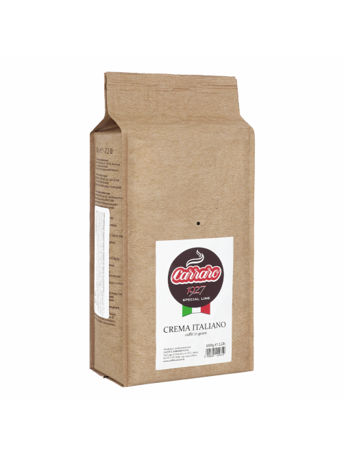 Кофе Carraro Crema Italiano в зернах, 1кг