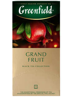 Чай Greenfield Grand Fruit черный (1.5г x 25шт), 38г