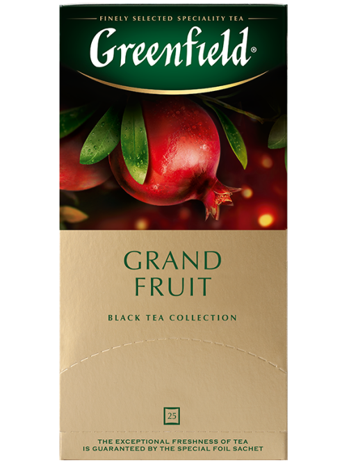Чай Greenfield Grand Fruit черный (1.5г x 25шт), 38г