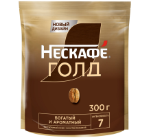 Кофе Нескафе Голд растворимый, 300г