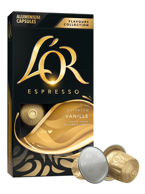 Кофе в капсулах L’or Эспрессо Ваниль для кофемашин Nespresso 10шт, 52г