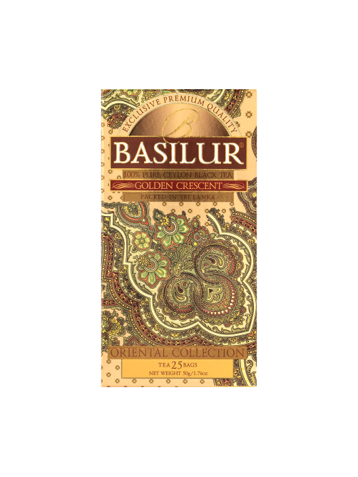 Чай черный Basilur Восточная коллекция золотой месяц (2г x 25шт), 50г