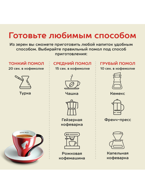 Кофе Julius Meinl Юбилейный в зернах, 500г