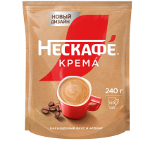 Кофе Нескафе Классик Крема растворимый, 240г