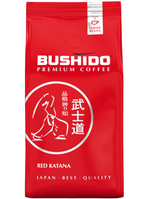 Кофе Bushido Red Katana в зернах, 227г