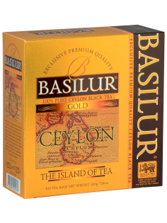 Чай Basilur Ceylon черный (2г x 100шт), 200г
