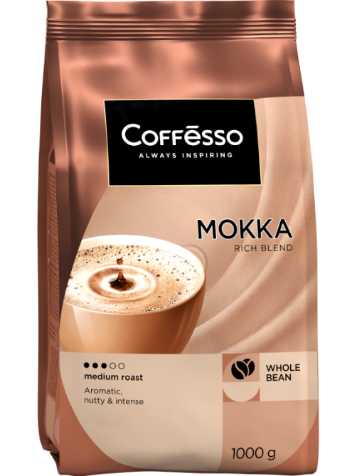 Кофе Coffesso Mokka в зернах, 1кг