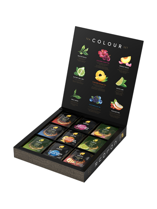Чай подарочный Curtis Colour набор пакетированный (1.5г x 54шт), 81г