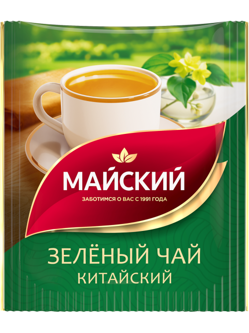 Чай зеленый Майский (2г x 200шт), 400г