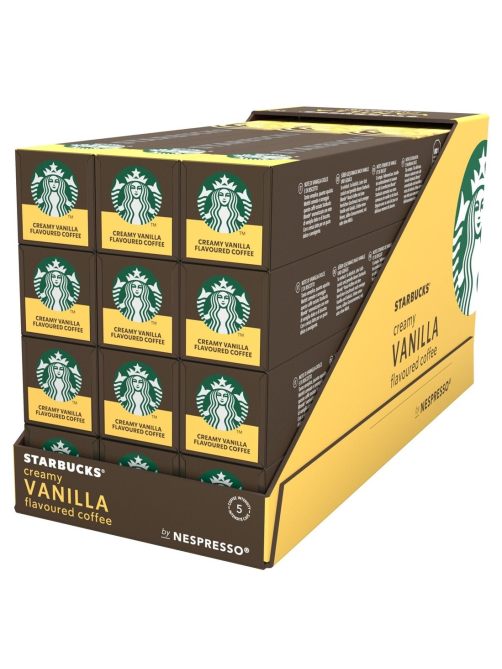 Кофе в капсулах для кофемашин Starbucks Creamy Vanilla 10шт, 51г
