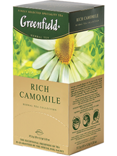 Чай Greenfield Rich Camomile (1.5г х 25шт), 38г